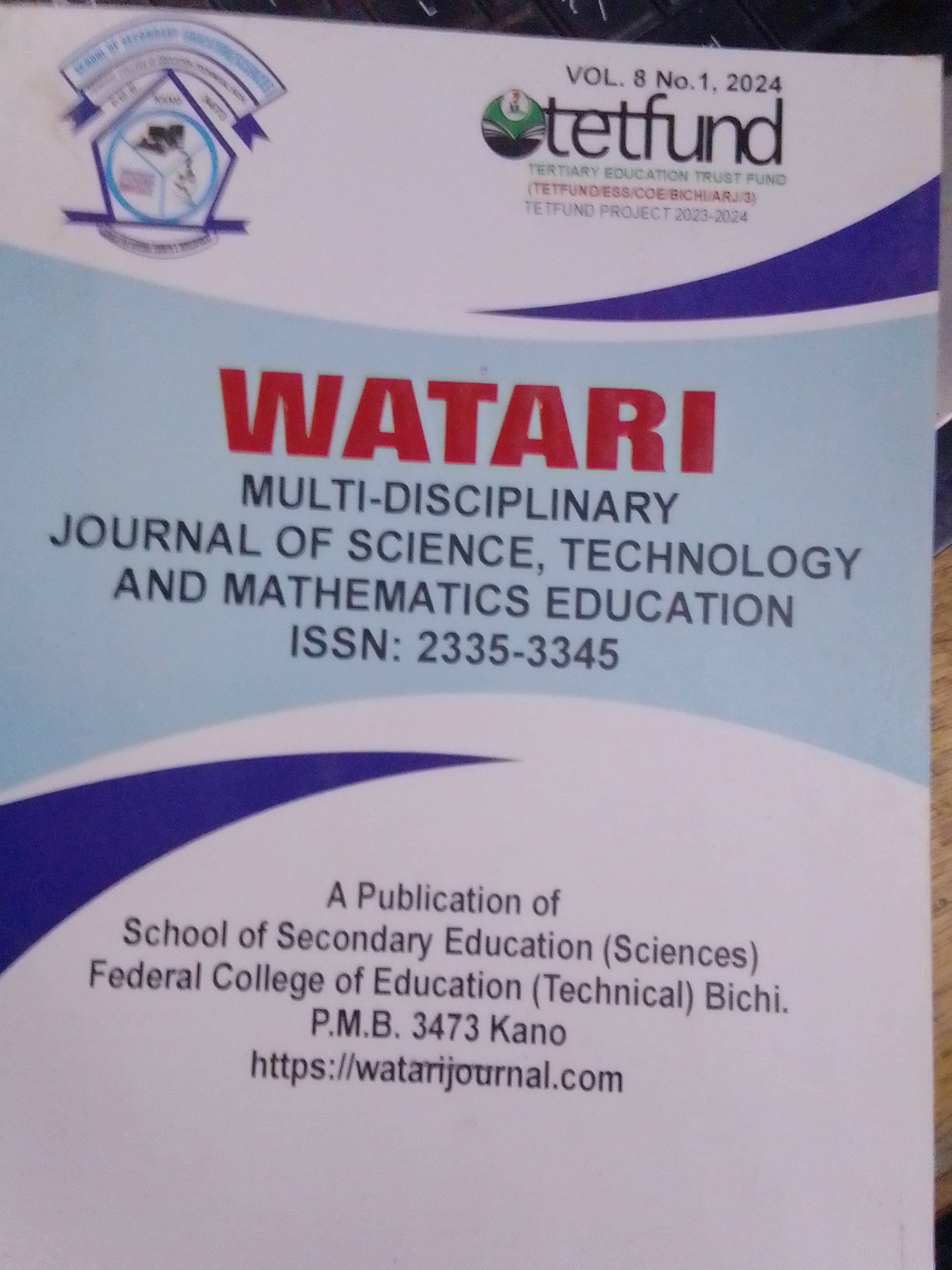 TETFUND FIFTH SPONSORED