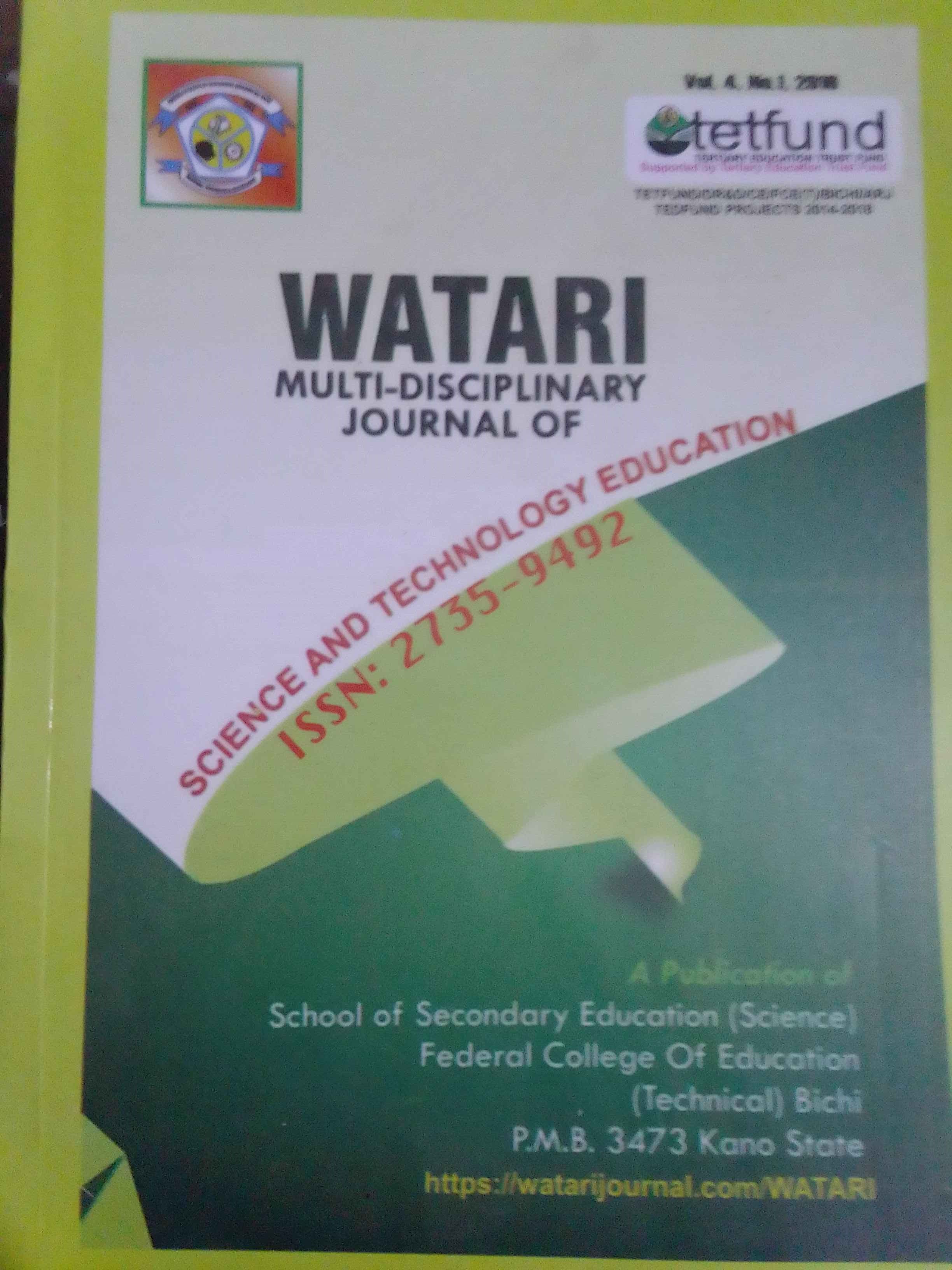 TETFUND FIRST SPONSORED